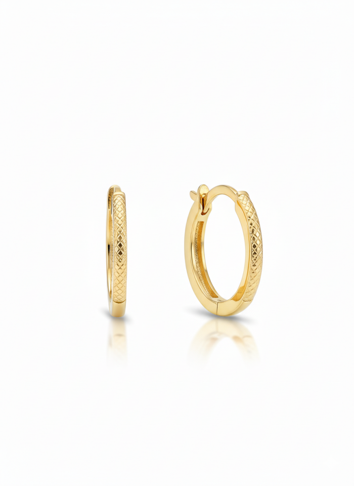 Işıltılı küpe Taşsız