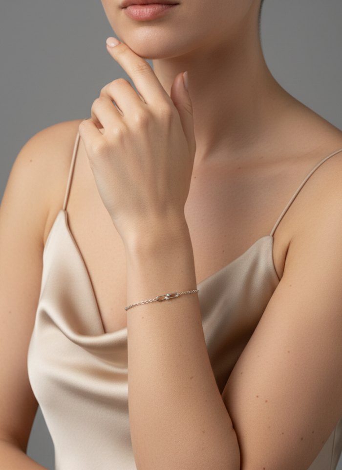 Ataç Detay Dorika Zincir Bileklik