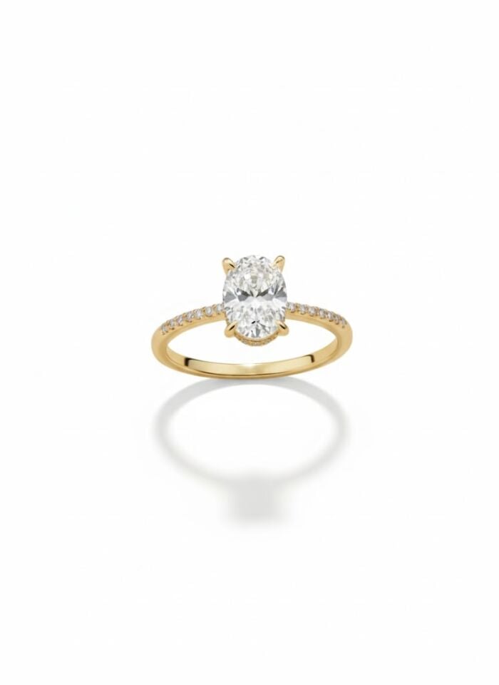 Yüksek Oval Yüzük