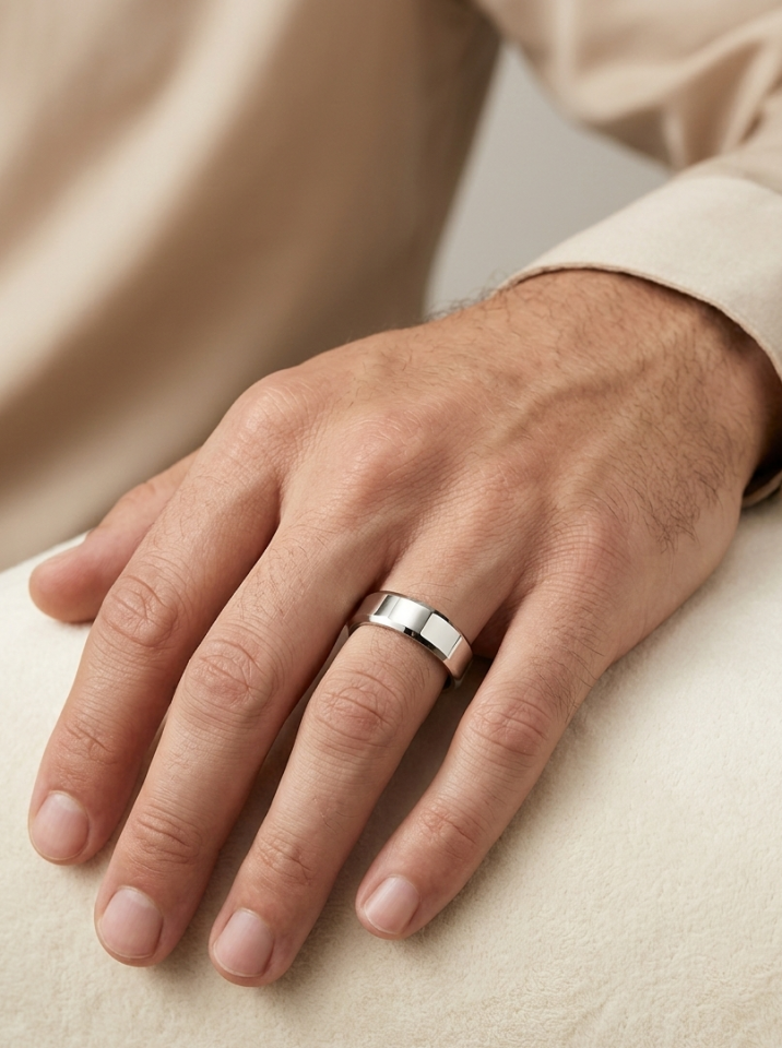 4mm Kalın Erkek Alyans