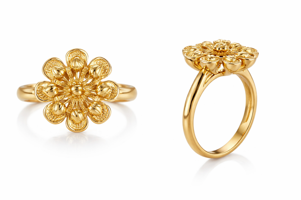 Dorika Papatya Yüzük