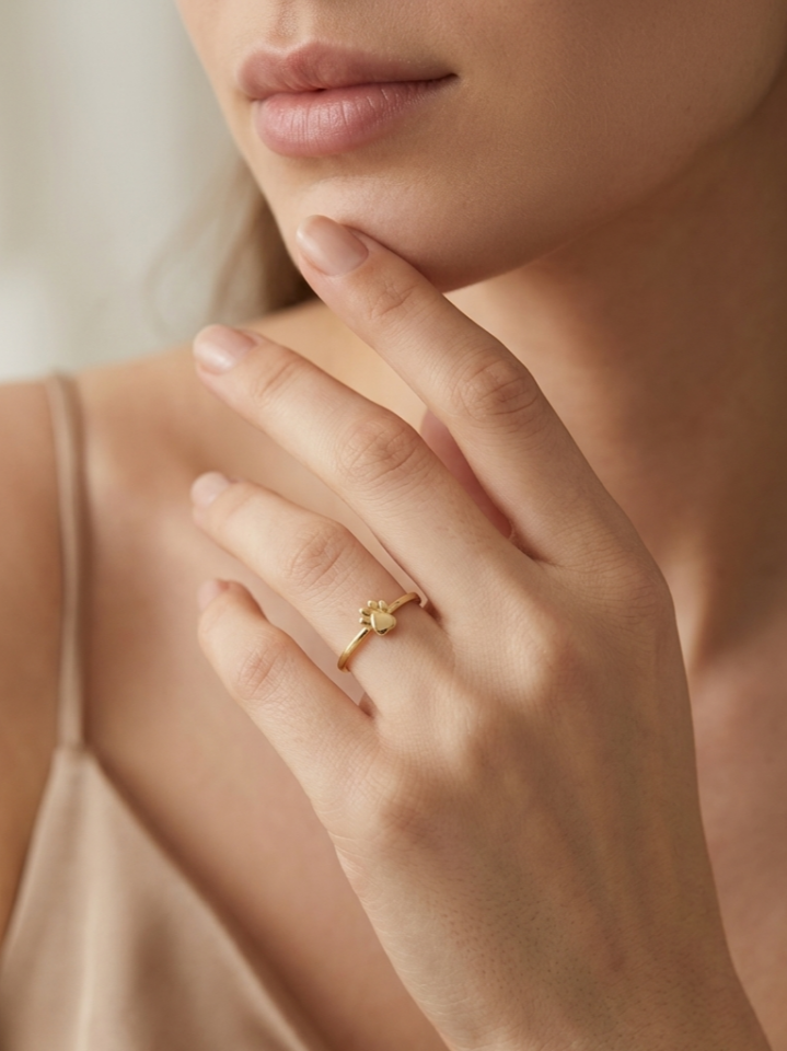 Pati Figürlü Yüzük