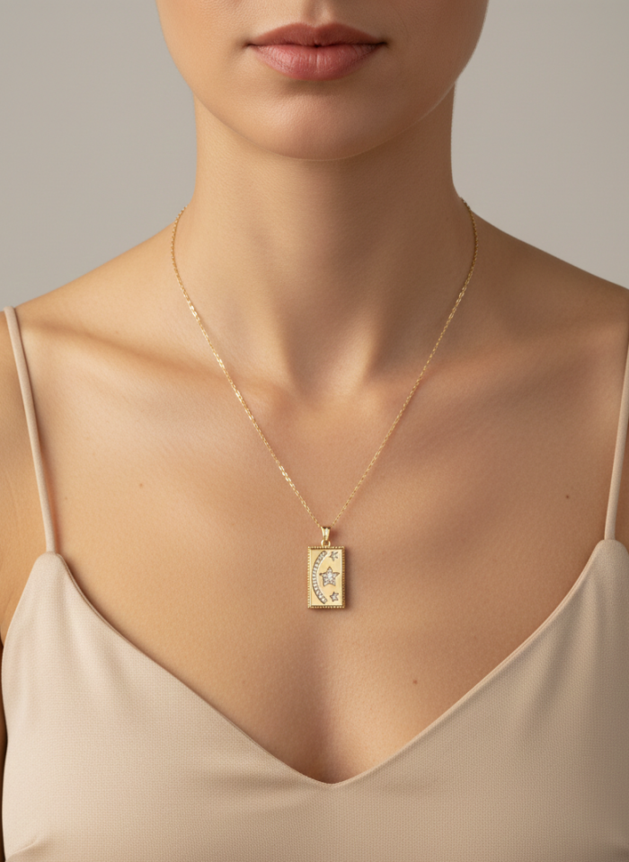 Ay Yıldızlı Kolye