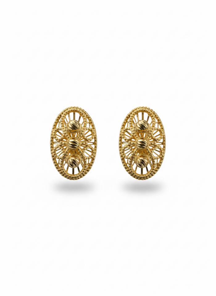 Dorika Çiçek küpe