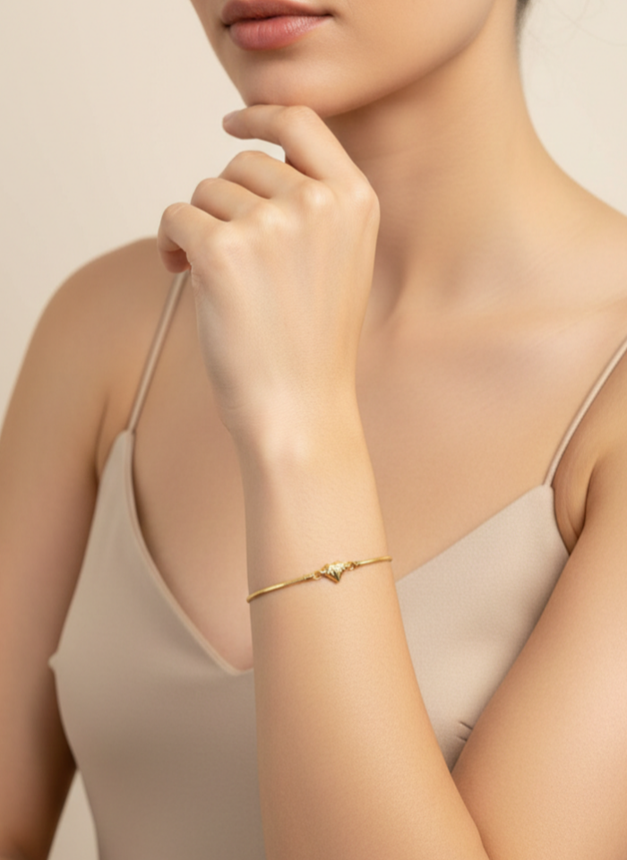 İtalyan Kalp Bileklik