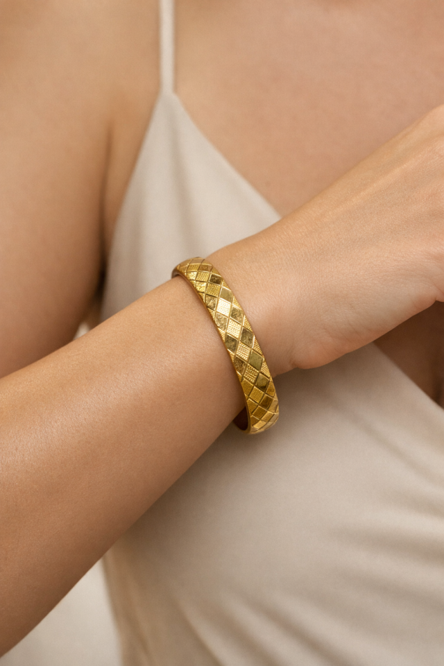 Baklava Desen Bilezik