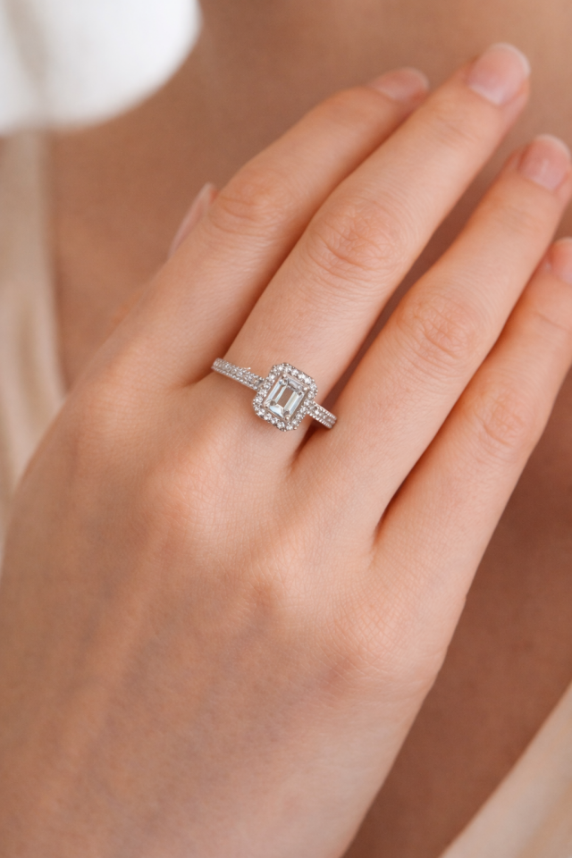 Pırlanta Model Baget Yüzük