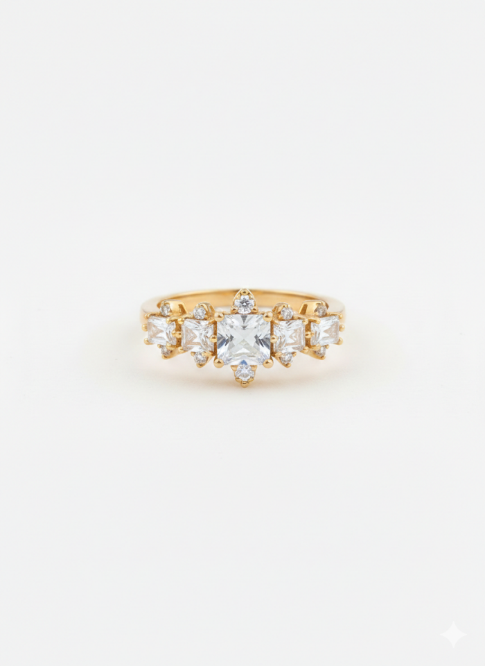 Zirve 5 Taş Yüzük