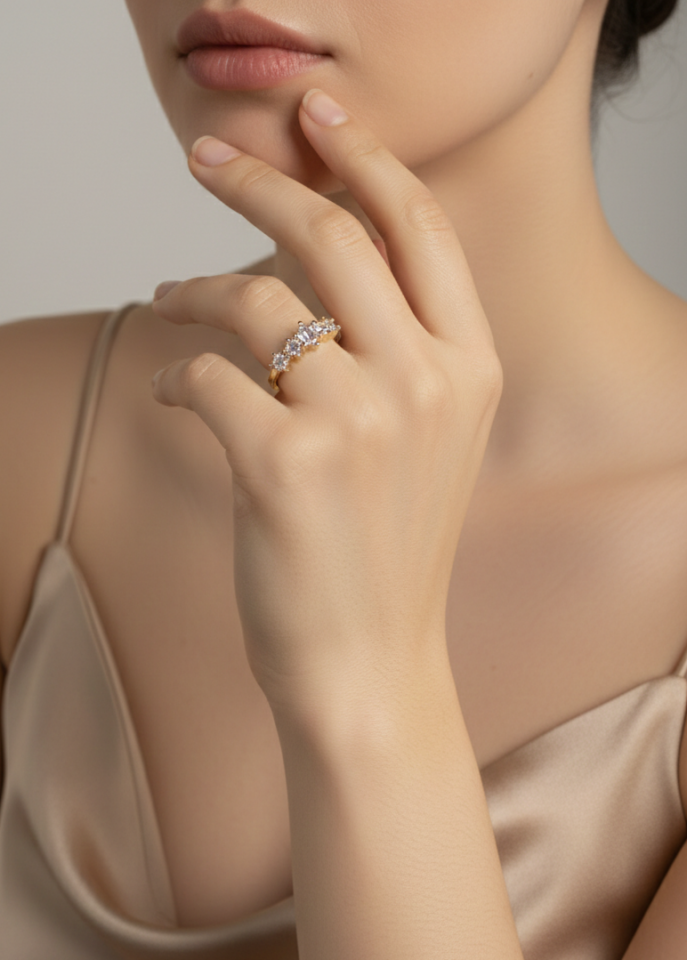 Zirve 5 Taş Yüzük