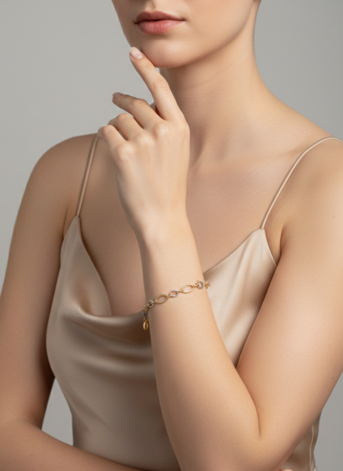 Yaldızlı Halo Bileklik