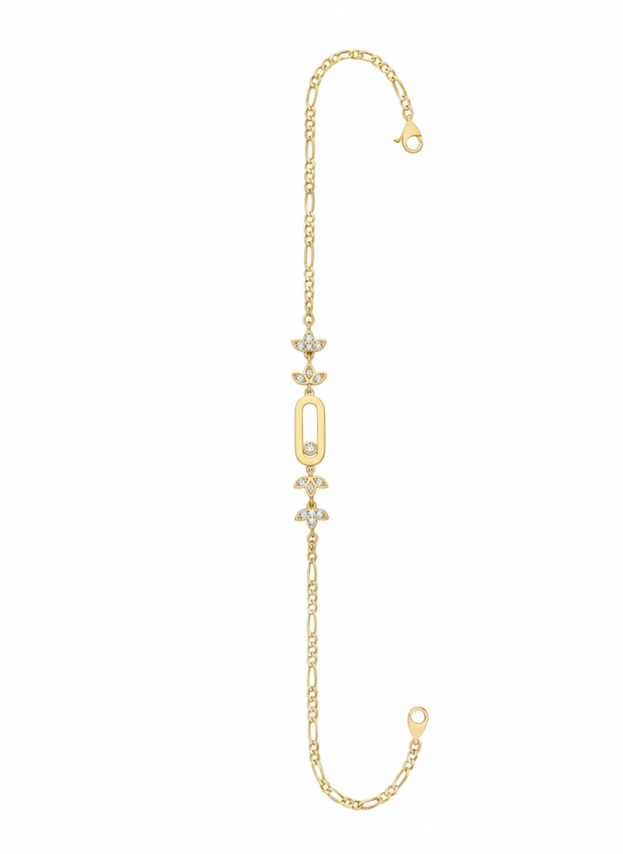 Klip Detaylı Bileklik